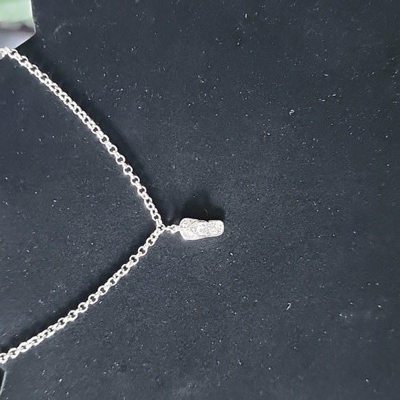 Flip flop cubic zirconia ankle bracelet**Everything Must Go SALE* - Picture 2 of 3